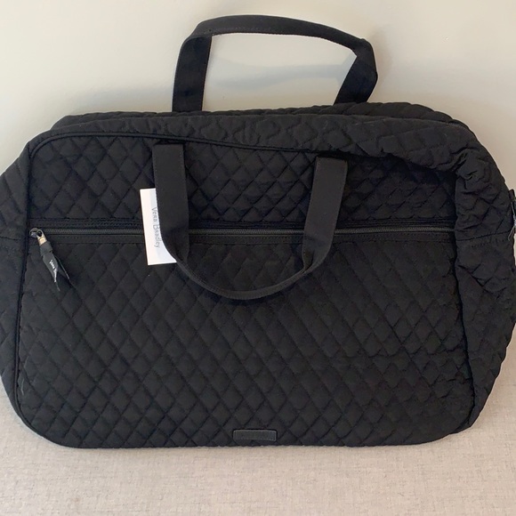 Nwt vera bradley grand traveler duffel bag classic black - Picture 4 of 11